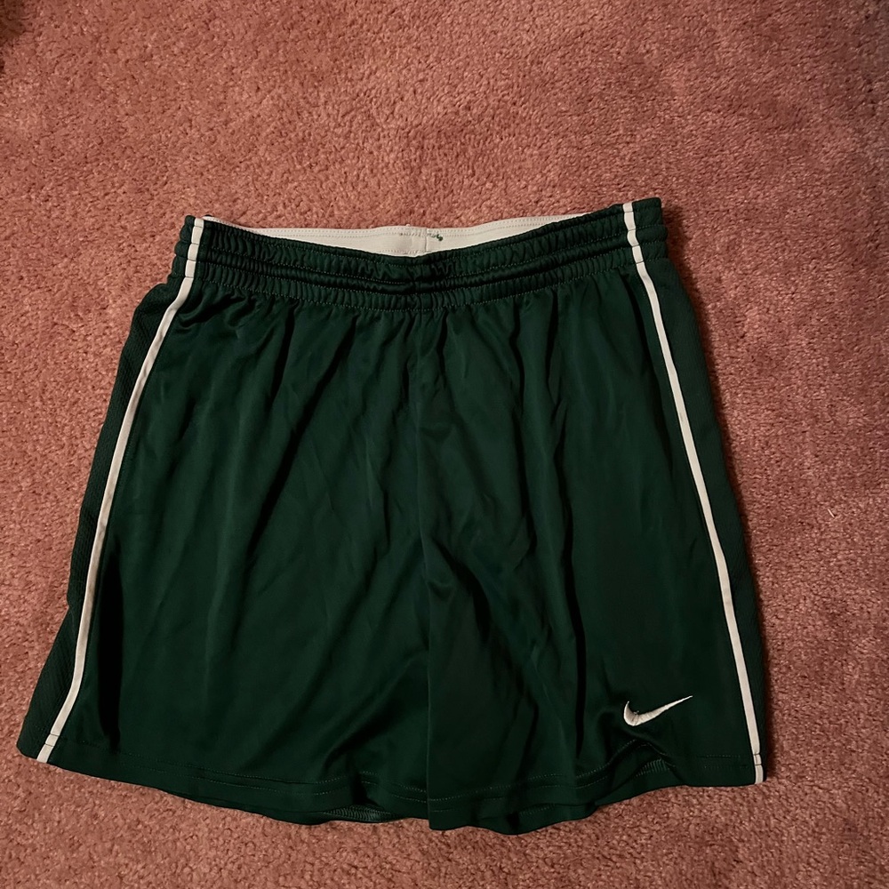 Nike Green Athletic Shorts